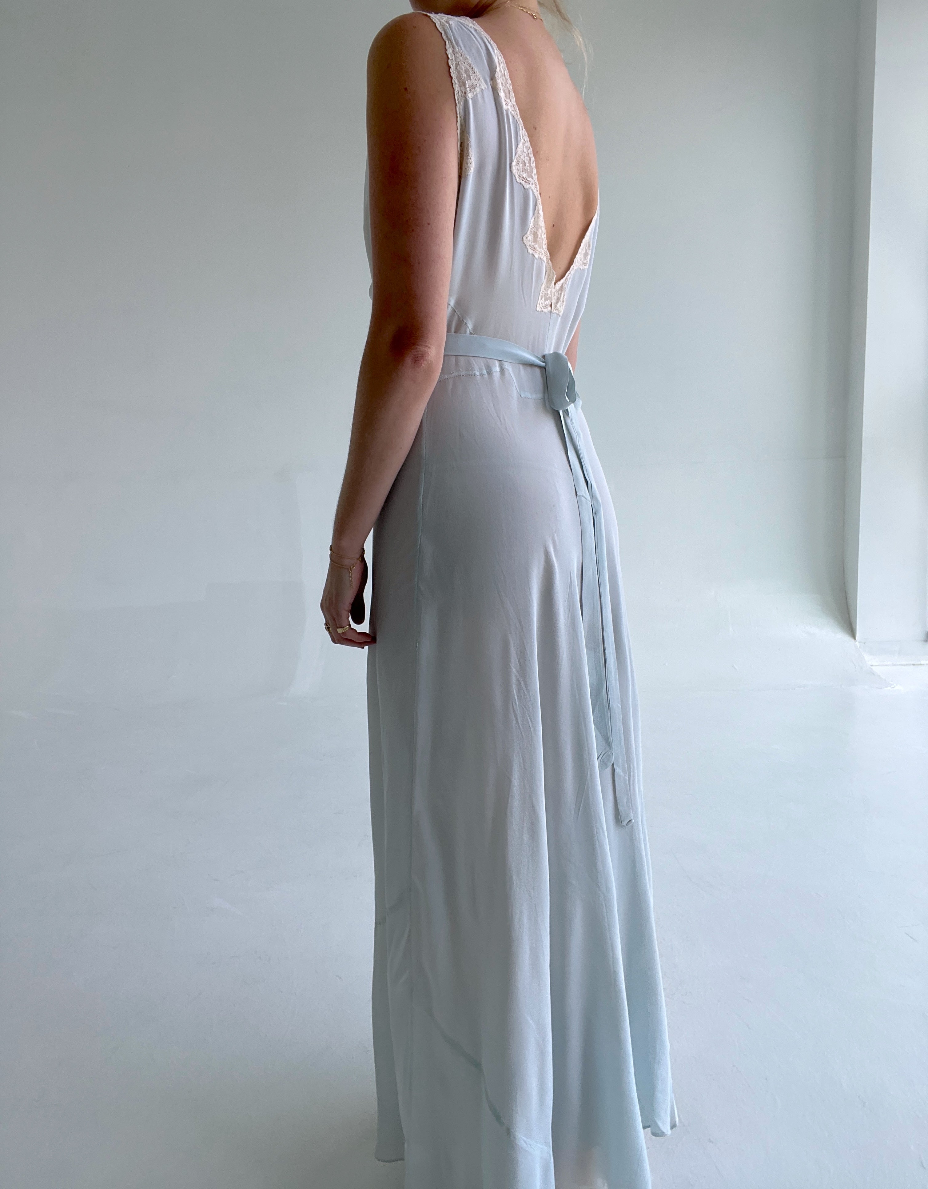 blue cream lace dress AiiRZ Women's Cream Oversized Maxi Tee Dress With Light Blue Lace Paneled Skirt Casual Summer Layered Dress Party Wedding GuestMISSGUIDED