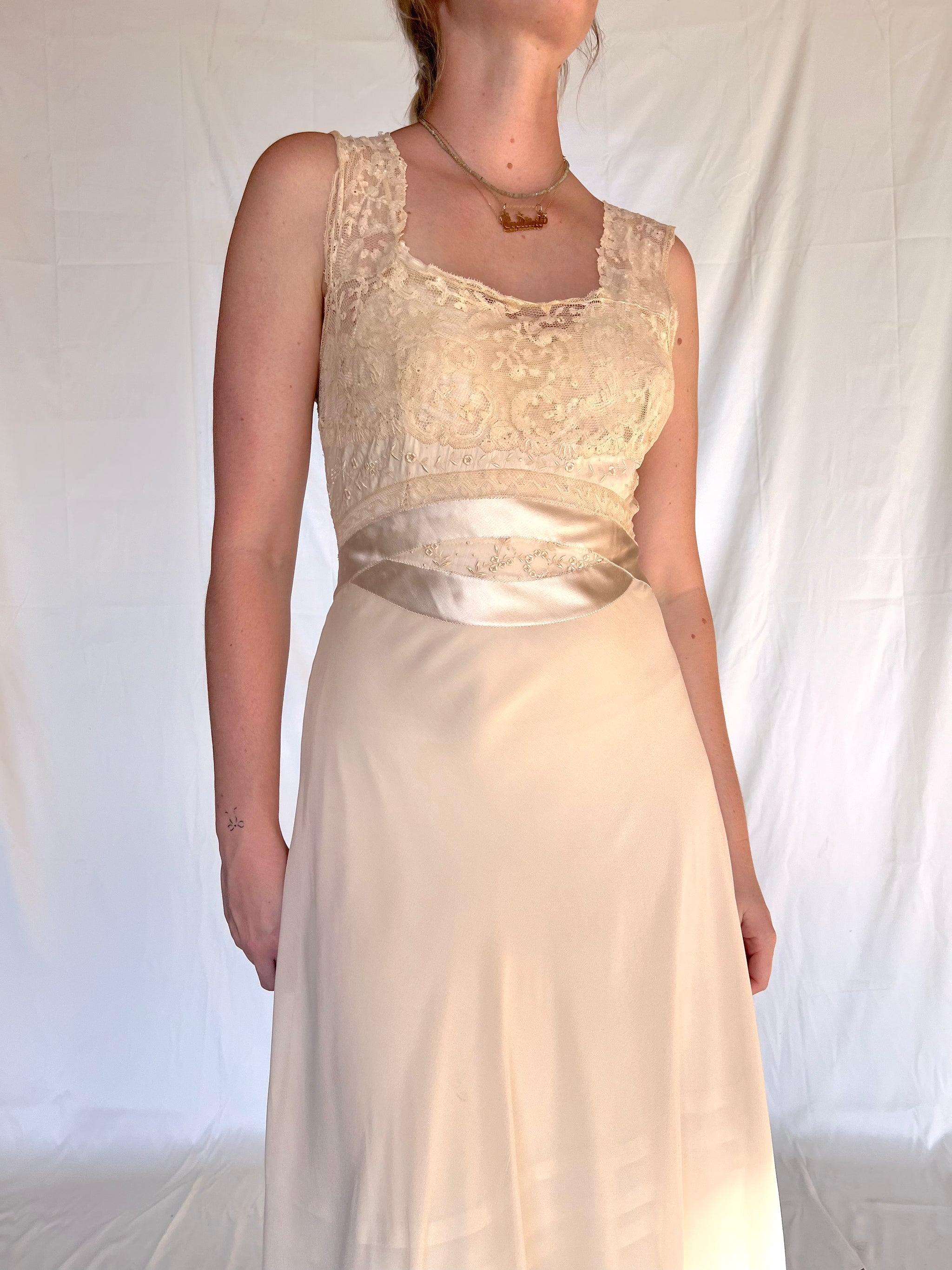 cream silk chiffon dress Chiffon Cream Peachy Floral Dress
