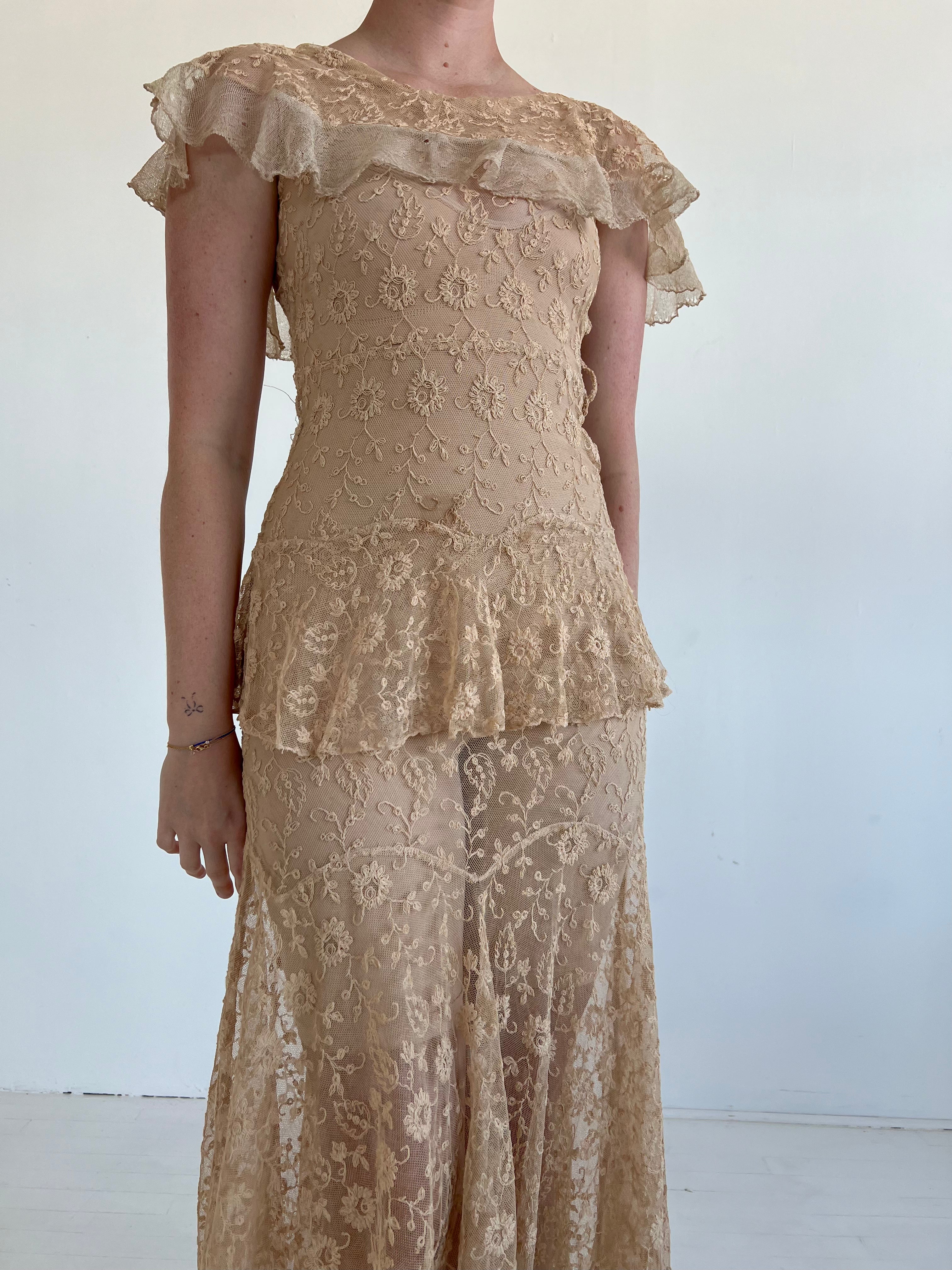 brown and cream lace dress Antonio Melani Women's Cream & Brown Lace Overlay Short Sleeve Sheath Dress Sz 6