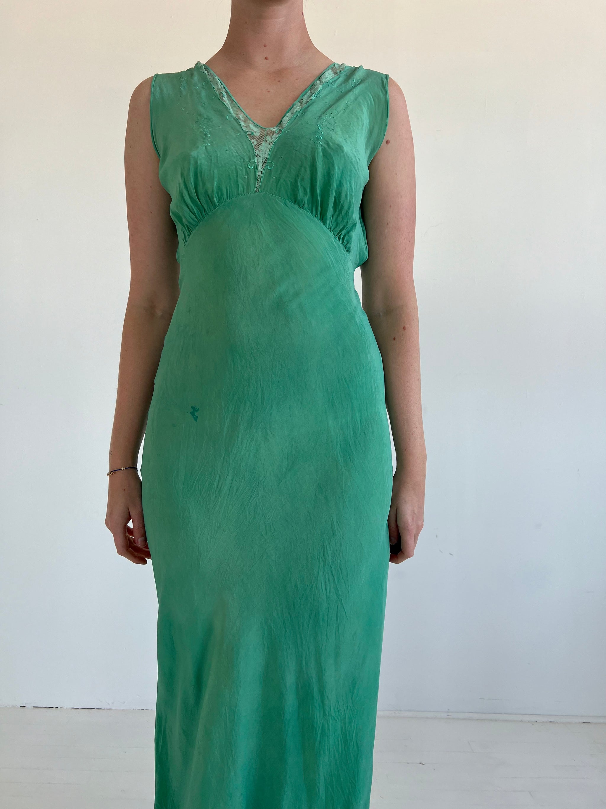 silk slip dress green under $500 City Chic Plus Size Satin Slip Dress