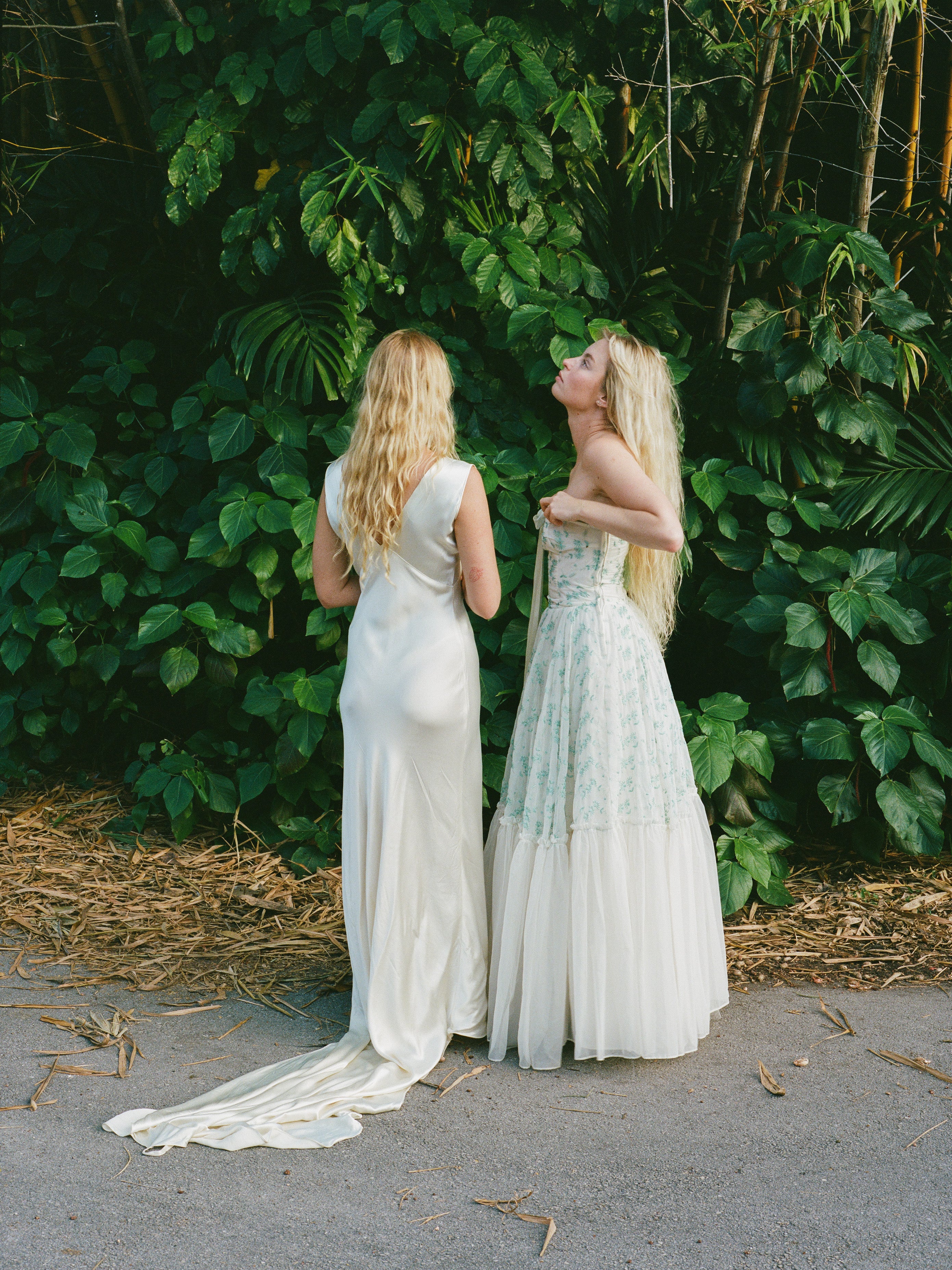 1930's Cream Silk Wedding Gown with Train Eveliina Vintage 1930's Cream Silk Wedding Gown with Train Eveliina Vintage