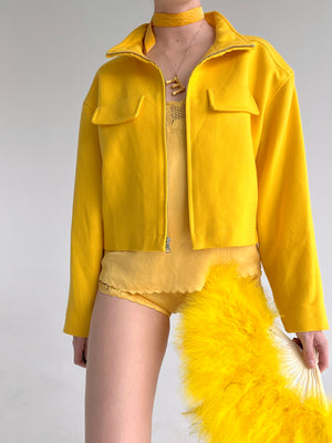 1970's Yellow Courreges Jacket