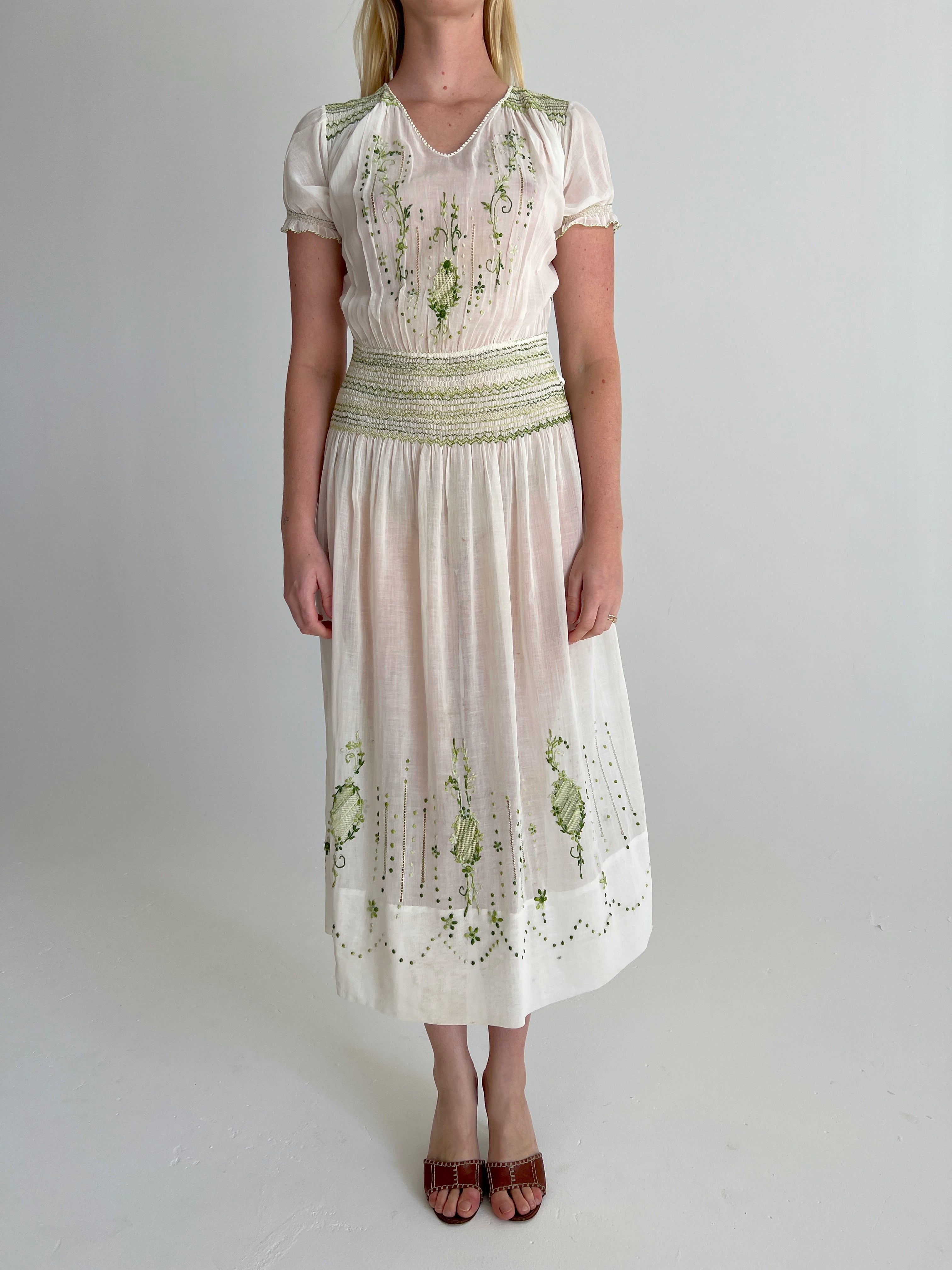 hungarian embroidered dress The Zoe Dress