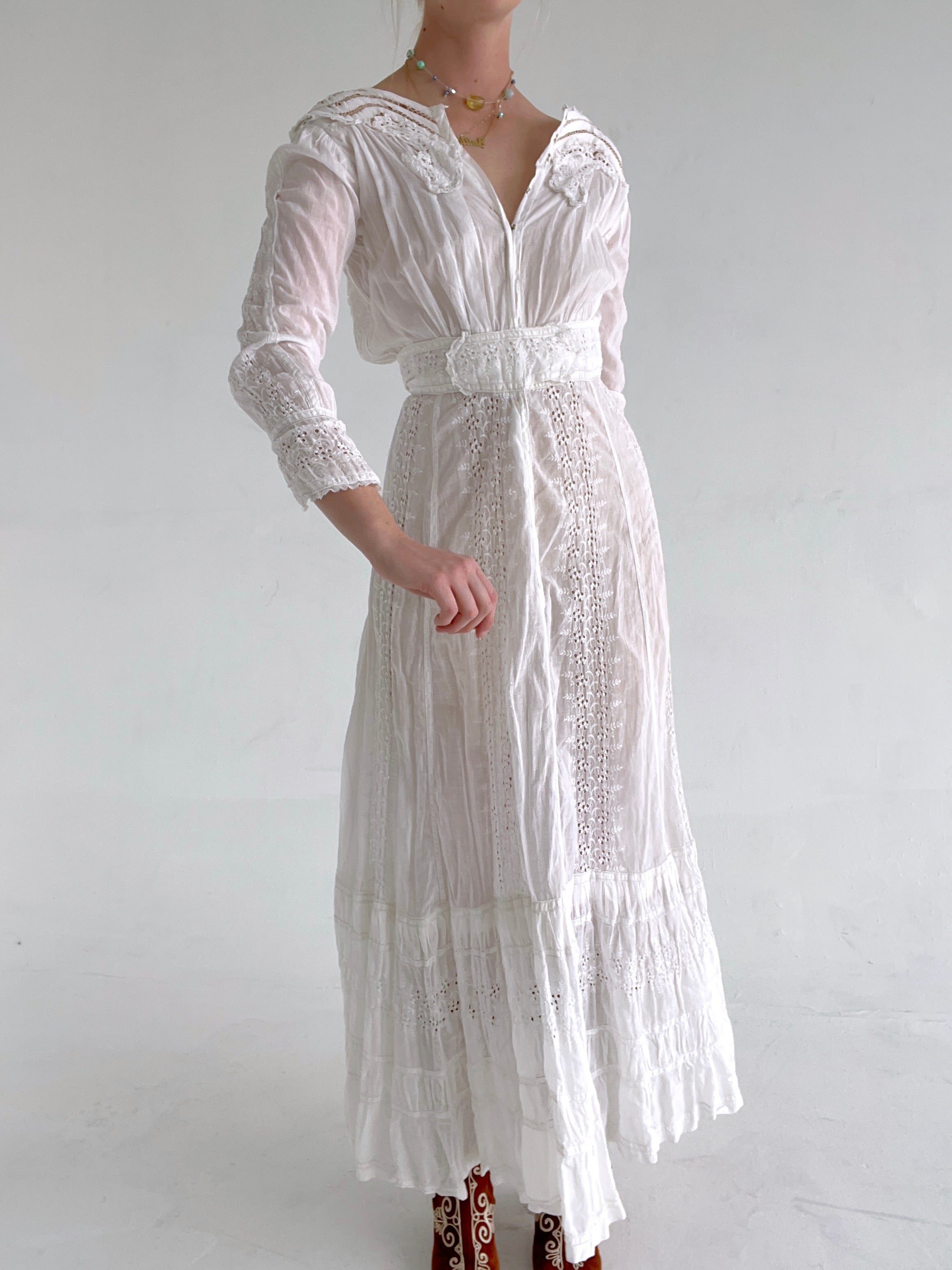 cotton lawn maxi dress Burgundy Tiered Cotton Maxi Dress, Tie Waist Boho Gown for Women, Wedding Guest Outfit, Fall Dress, Spring Clothing, 3XL / Burgundy